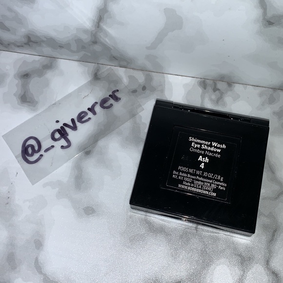 ASH (#4) Shimmer Wash Bobbi Brown Discontinued Eyeshadow - Picture 6 of 14
